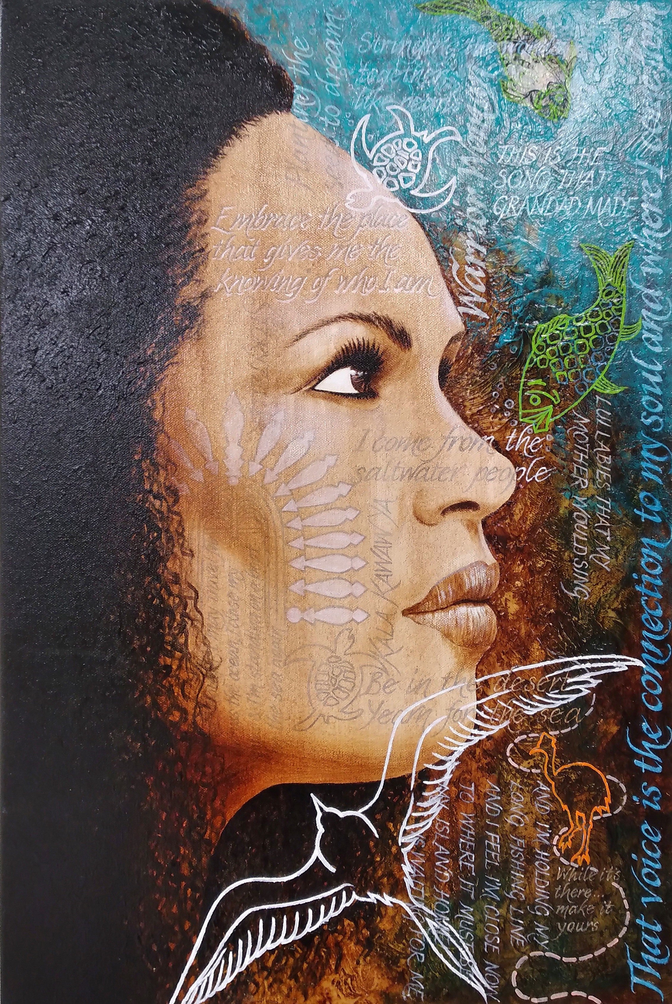 Dallas Lesley - Christine Anu - Embrace the place that gives me the knowing of who I am