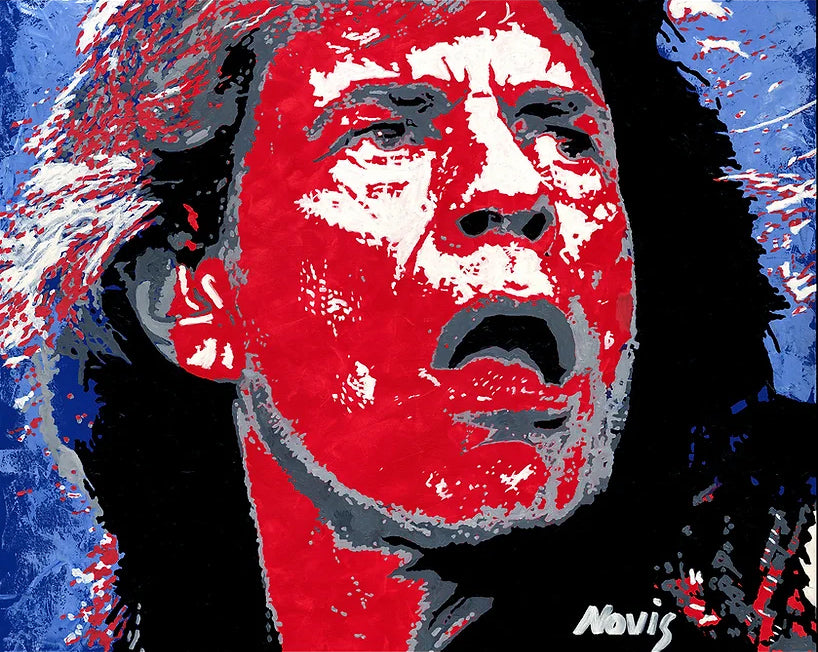 Barry Novis - Mick Jagger