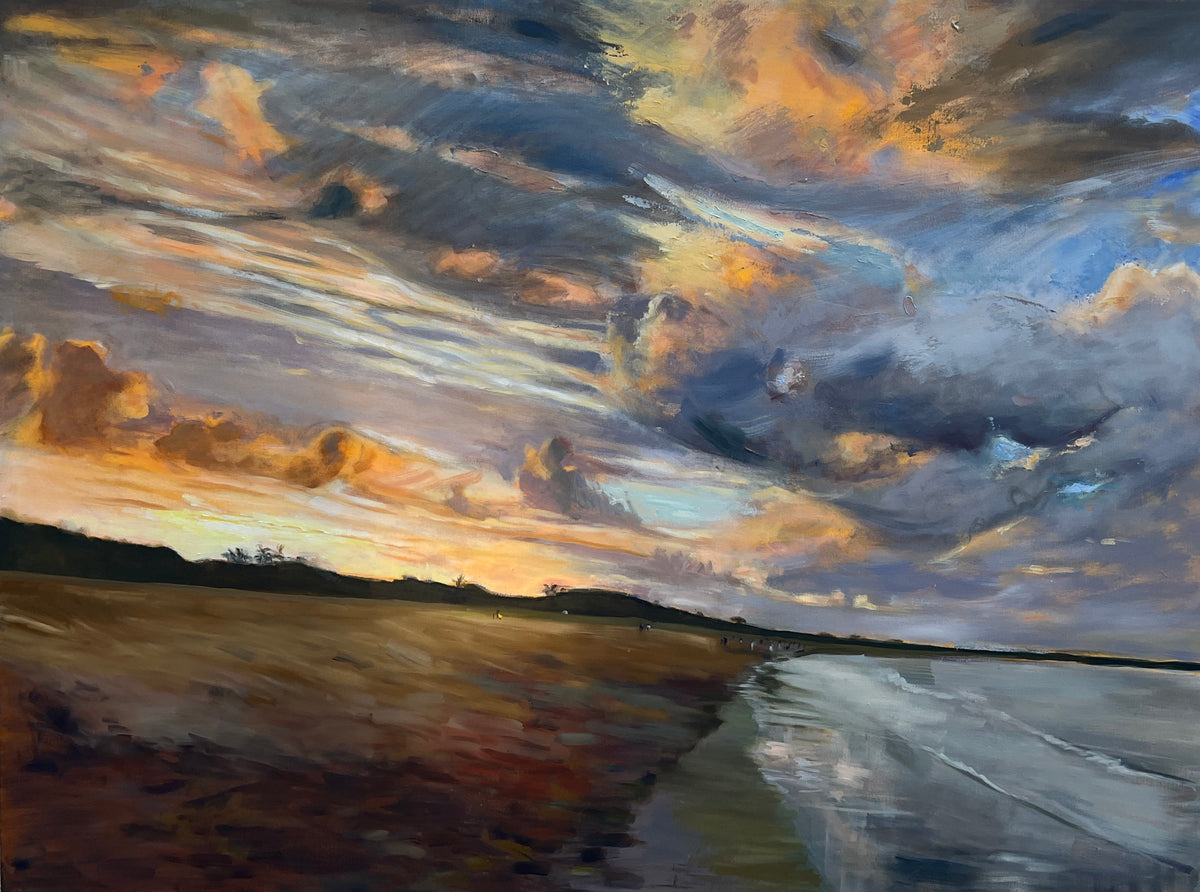 Bay with Afternoon Clouds by Jewel Polkinghorne